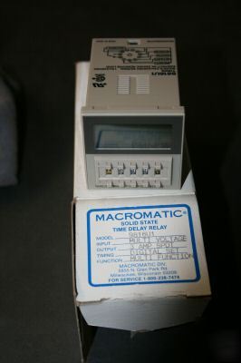 Macromatic multi-function time delay relay 9816U1