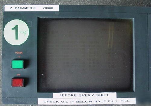 Mazatrol eia-t CL207A-2 totoku crt mdt-925PS monitor