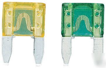 10 x qb mini blade automotive fuse 30A, ato, rohs.green