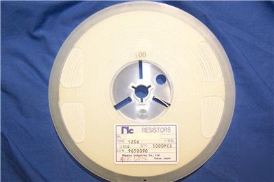 New NRC12J750TR nippon smd res 1206 5% 1/4W qty 5000 