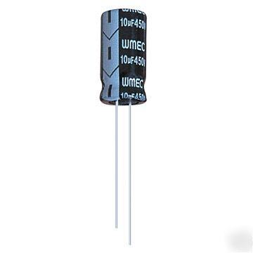 Radial aluminum electrolytic capacitor 470UF 10V
