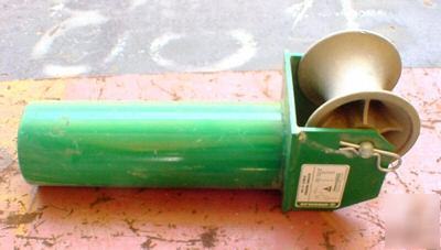 Used greenlee 441 feeding sheave for 4