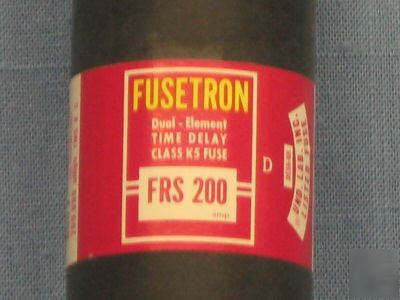 Fusetron 200 amp 600 v fuse frs 200