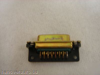 Ddmm dbm dam lot of 5 itt cannon connectors