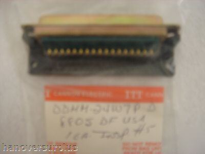 Ddmm dbm dam lot of 5 itt cannon connectors