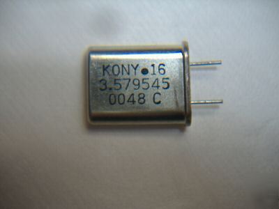 Colorburst crystal dtmf decode 3.579545 mhz