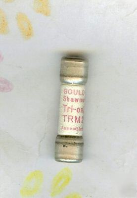 New gould shawmut TRM1 1/8 trm-1 1/8 tri-onic