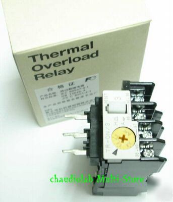 New fuji thermal overload relay tr-0N/3 2.8-4.2A japan
