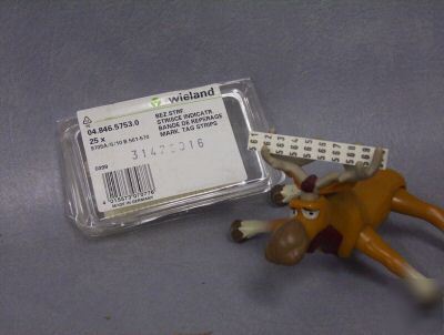 Wieland 9705A/6/10 b 561-570 mark tag strips I37