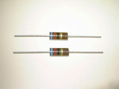 43 ohm 2 watt carbon composit resistor non inductive 2W