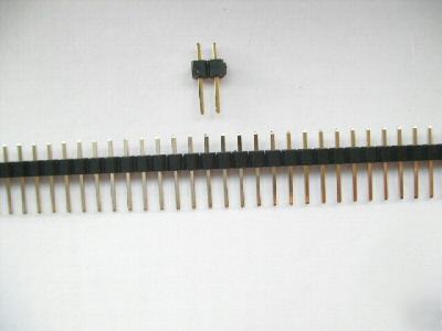 6 pin 2.54 mm straight male header (10 pieces)