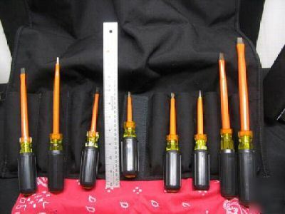 New cementex insulated screwdrivers tr-8SD 8 pc set 
