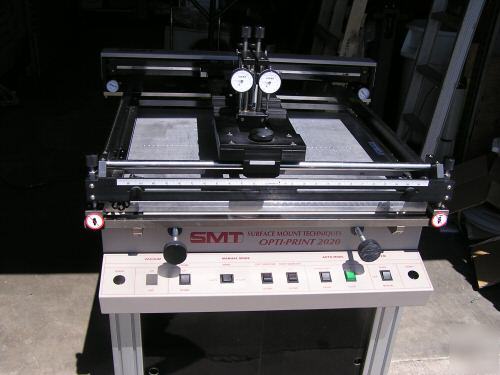 Smt opti prnt 2020 screen printer 21