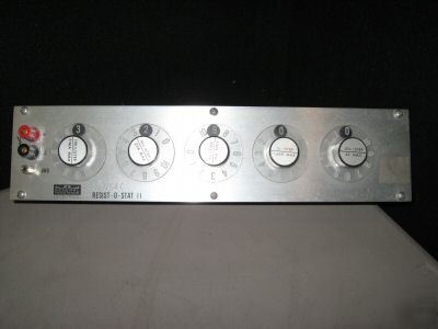 General resistance resist-o-stat ii RD552-1 decade box