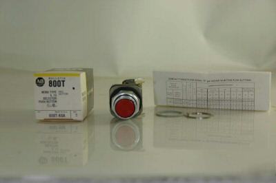 New lot of 4 allen bradley 800T-K6A push button switch - 