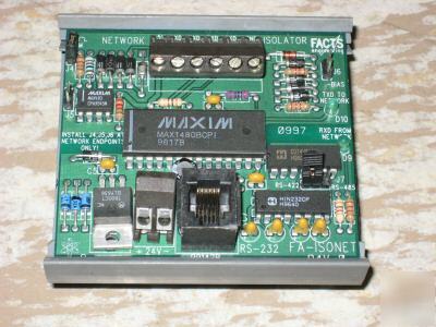 Fa-isonet plc direct convert. RS232 to RS422/485 used