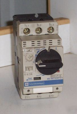 Telemecanique GV2-P10 manual starter GV2P10