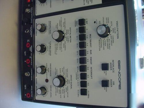 Sencore universal video analyzer model va 62