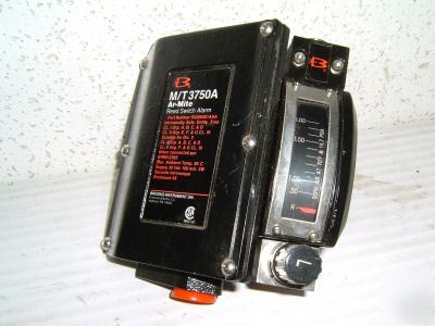 Ar-mite flowmeter with reed switch alarm MT3750 <943E3