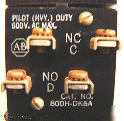 Ab allen bradley 800H hd mushroom head switch 