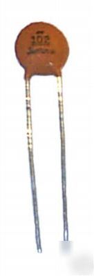 New : 50 x 390PF ceramic disc capacitors 25V only 99P