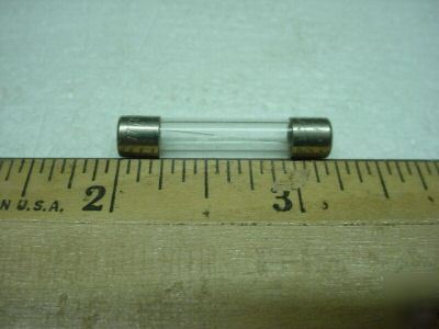 125 ma 250 volt 3AG fast acting fuse ( qty 100 ea )