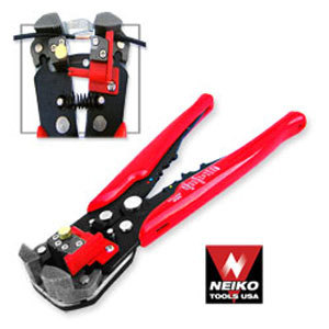 Ultimate pro-grade self-adjusting wire & cable stripper