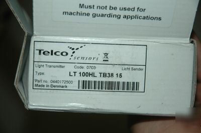 New telco sensors light transmitter lt 100HL TB38 15 
