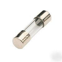 10 x 5A slow blow glass fuses 32MM,100MA - 15A also