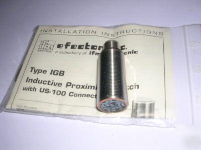 New ifm efector 100 inductive proximity switch, IG5793