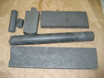 Carbon rods, flats, electrical contacts, foot controls 