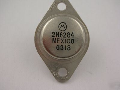 2X 2N6287 +2X 2N6284 amp transistors 100V 160W to-3 mot