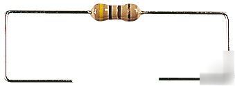 New : 10 x carbon film resistors 1/4 watt 820K only 19P