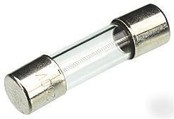 10 x 5A slow blow glass fuses. 25MM x 6MM.rohs 