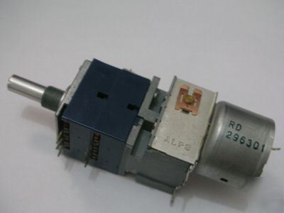 2 x alps 705T 25K RD296301 pots potentiometer motorized
